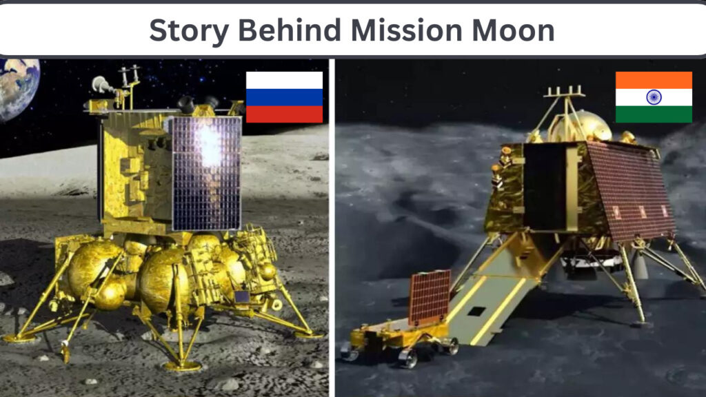 Story behind Moon mission of India and Russia